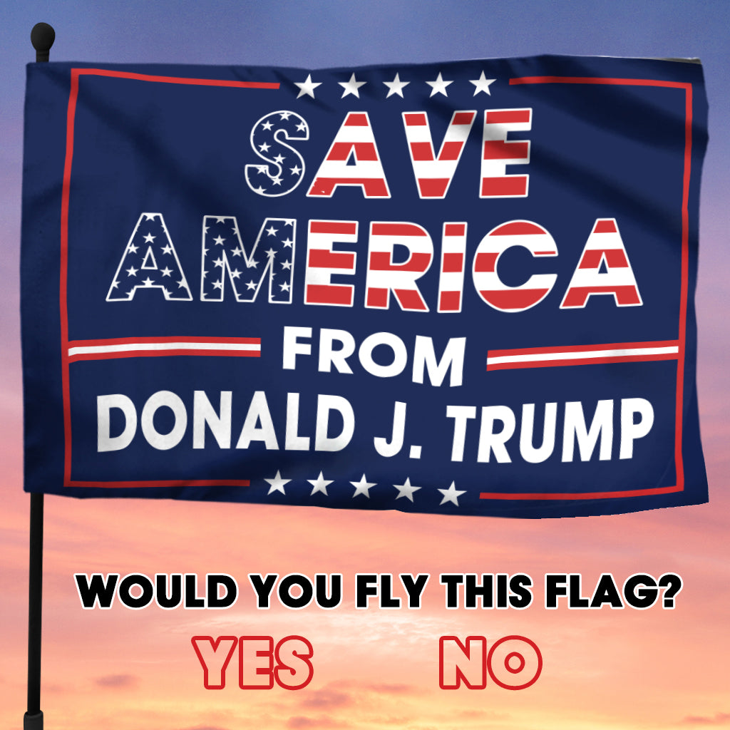 Sauvez le pays - Drapeau de la maison anti-Trump