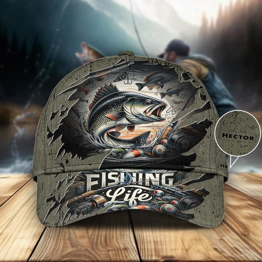 Fishing Life - Personalized Fishing Classic Cap