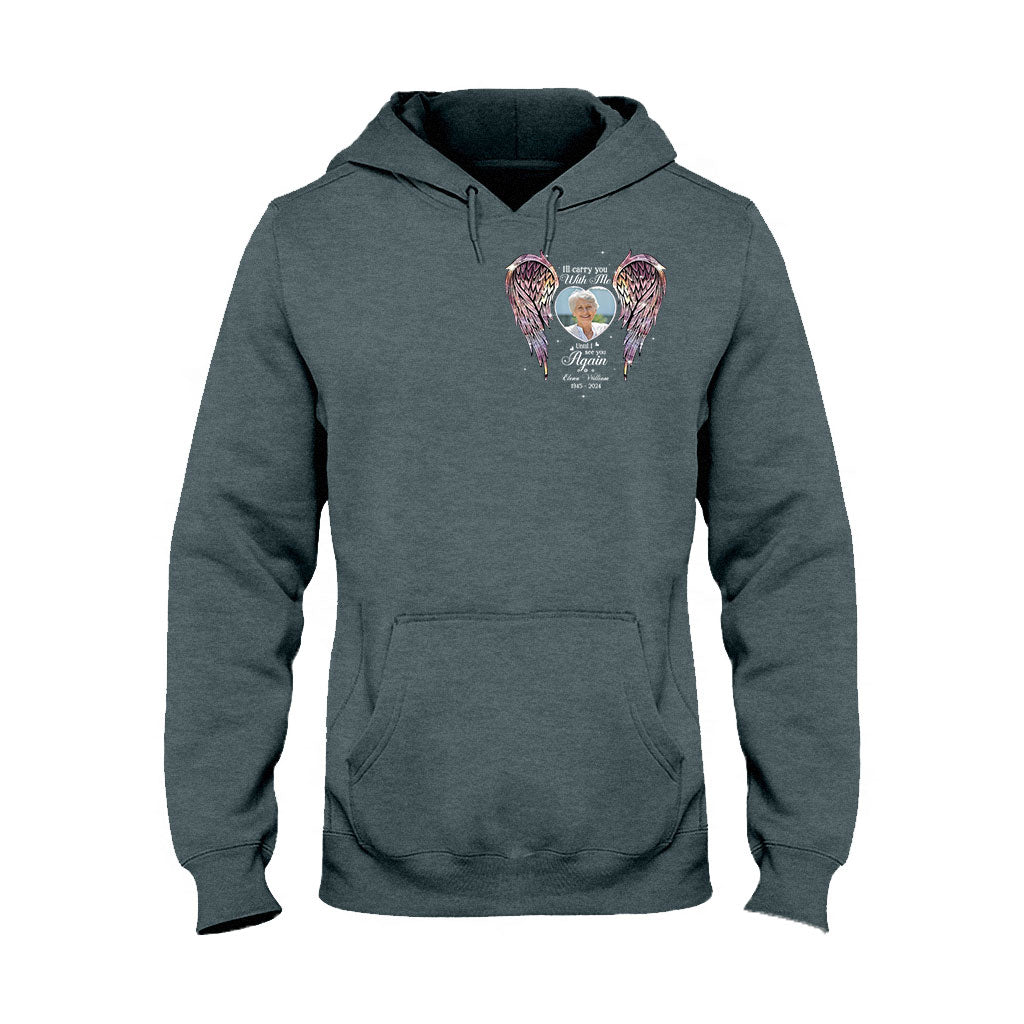 Memorial Wings Your Wings Were Ready But My Heart Was Not - Personalized Memorial T-shirt And Hoodie