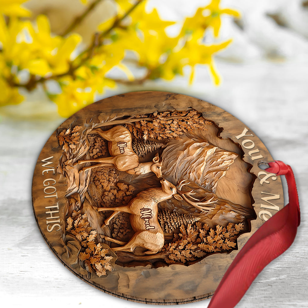 We Got This - Personalized Couple Ornament