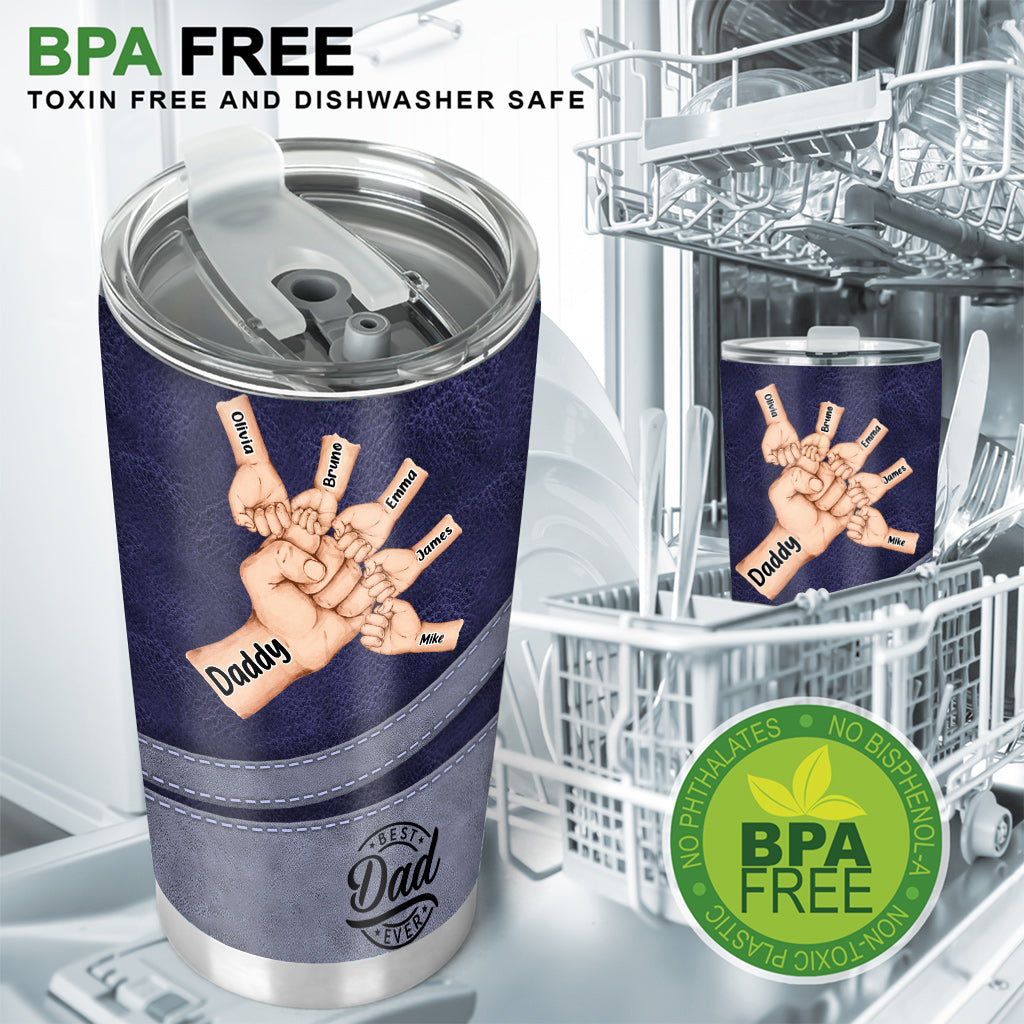 Best Dad Ever - Personalized Father Tumbler