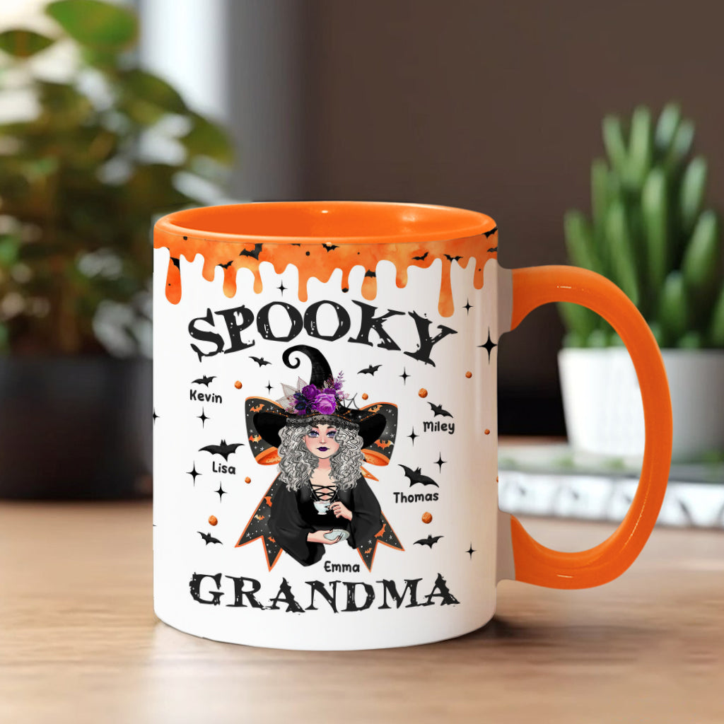 Spooky Any Title - Personalized Grandma Accent Mug