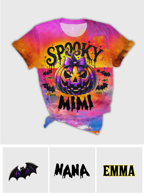 Spooky Grandma - Personalized Grandma All Over Shirt