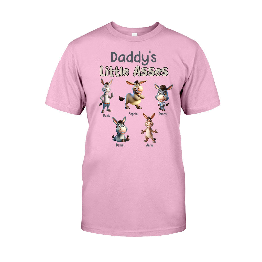 Daddy's Little Cuties - Personalized Father T-shirt And Hoodie