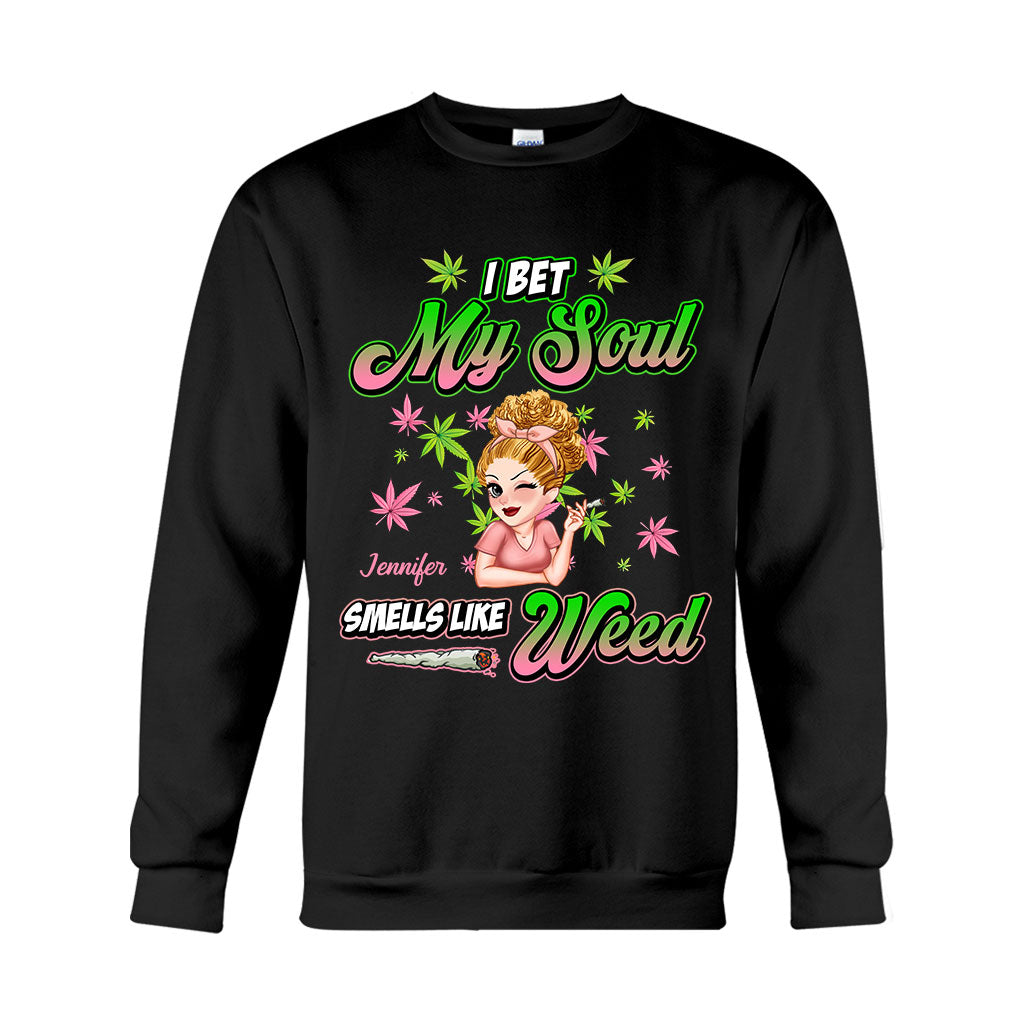 Ich wette, meine Seele riecht nach Gras – Personalisiertes Gras-T-Shirt und Hoodie