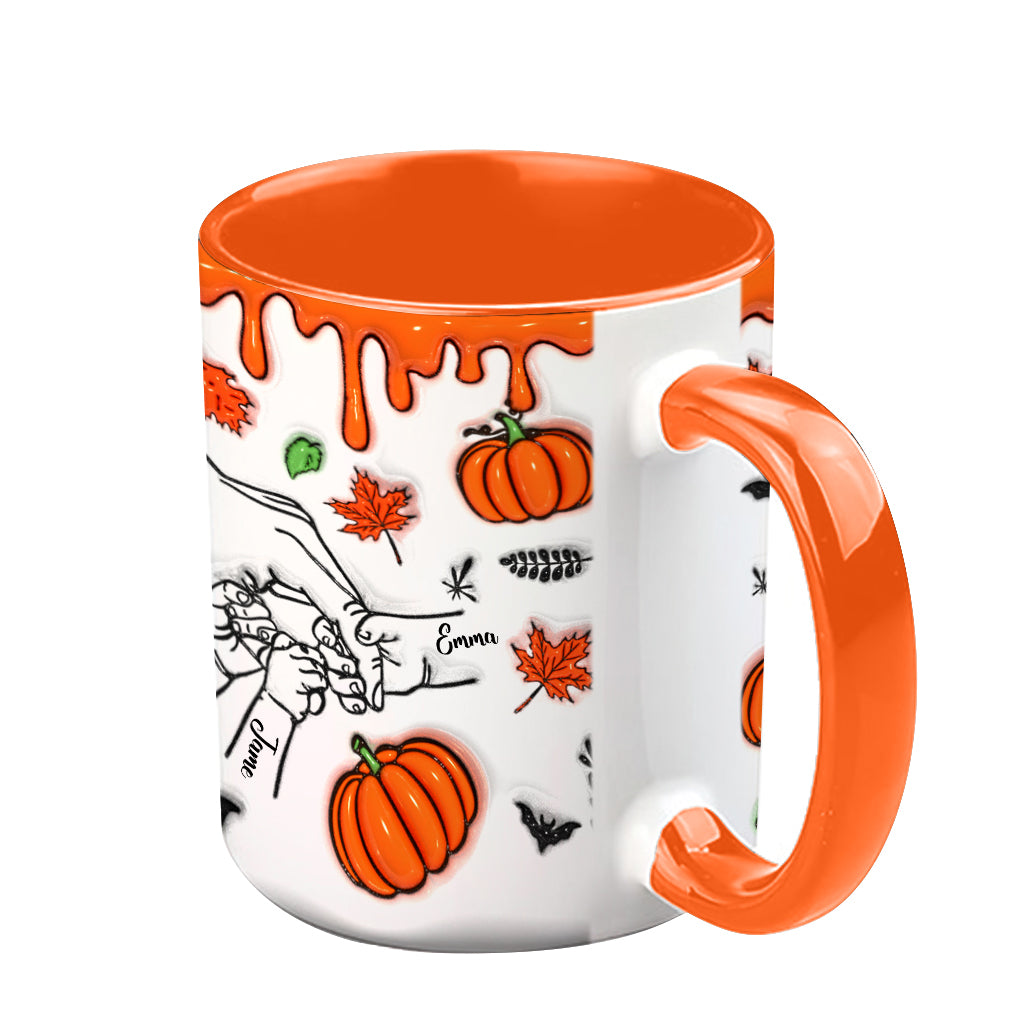 Halloween Mama/ Mimi/ Grandma... - Personalized Mother Accent Mug