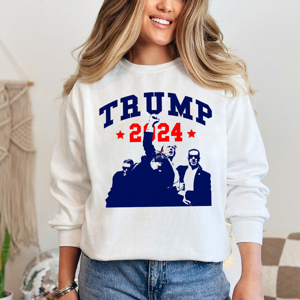 „Niemals aufgeben“-Shirt, „Kämpfe für Amerika“-T-Shirt, „Kundgebung 2024“-Shirt & Hoodie