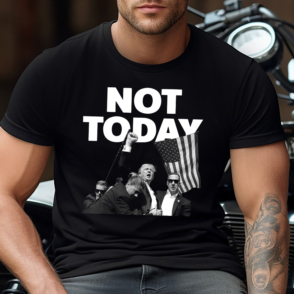 „Nicht heute“-T-Shirt, „Niemals aufgeben“-Shirt, „Kämpfe für Amerika“-T-Shirt, Retro-Rallye-Shirt, „Kämpfen, kämpfen, kämpfen“-Shirt & Hoodie