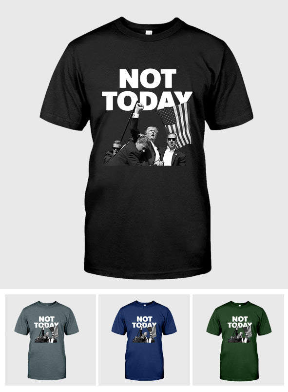 „Nicht heute“-T-Shirt, „Niemals aufgeben“-Shirt, „Kämpfe für Amerika“-T-Shirt, Retro-Rallye-Shirt, „Kämpfen, kämpfen, kämpfen“-Shirt & Hoodie