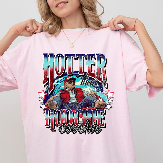 T-shirt viral Trump, T-shirt plus sexy qu'une bimbo, Ambiance estivale Donald Trump, T-shirt Trump 2024, T-shirt élections 2024, T-shirt et sweat à capuche America