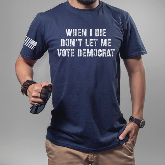 Pro Amerika, Anti Biden, Alles außer Demokraten, Lustiges Republikaner-Shirt, Patriot, Trump-Shirts, USA, Militär, Shirts für ihn, Politik-Shirt & Hoodie