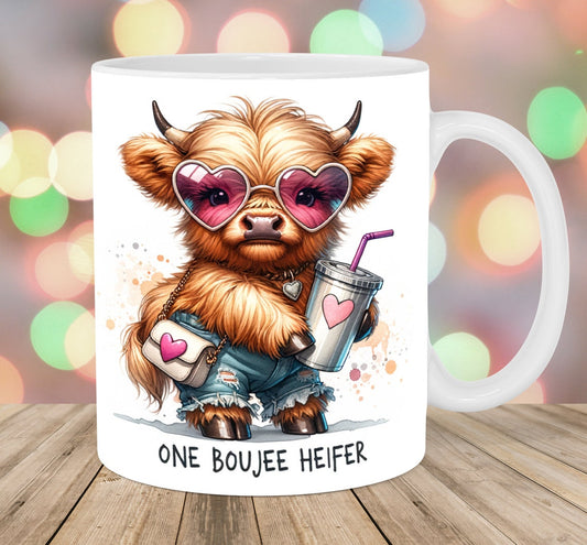 Mug « Vache des Highlands » pour amoureux des vaches des Highlands 0624