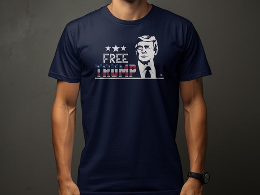 Lasst Donald frei, Free Trump Shirt, Trump Hush Money Trial Shirt T-Shirt & Hoodie