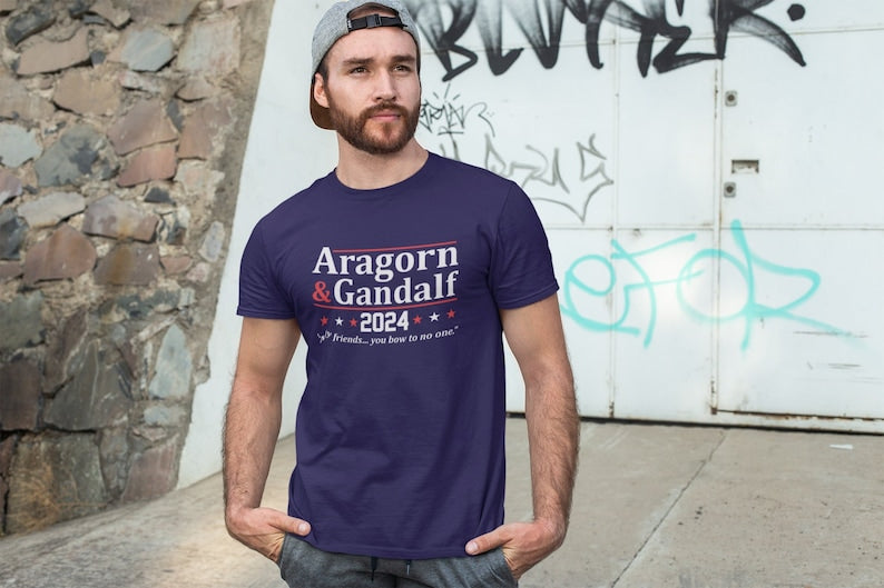 Die Zauberer-Duo-Wahl 2024 – Du beugst dich vor niemandem – Lustiges Buch-Nerd-Film-Cosplay-USA-Humor – XS–6XL – Unisex-T-Shirt & Hoodie