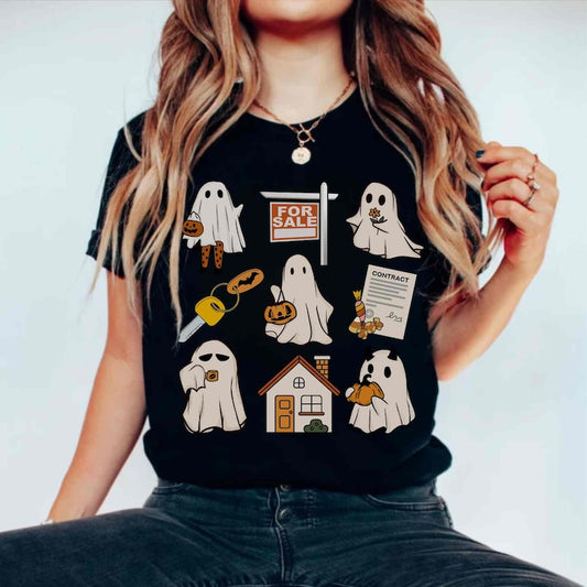 Immobilien Halloween Halloween T-Shirt & Hoodie 0924