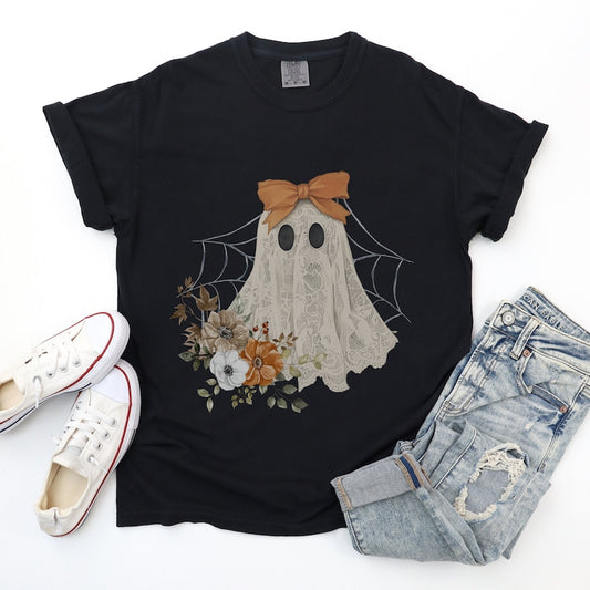 Halloween-Spitzen-Geist-T-Shirt & Hoodie 0924
