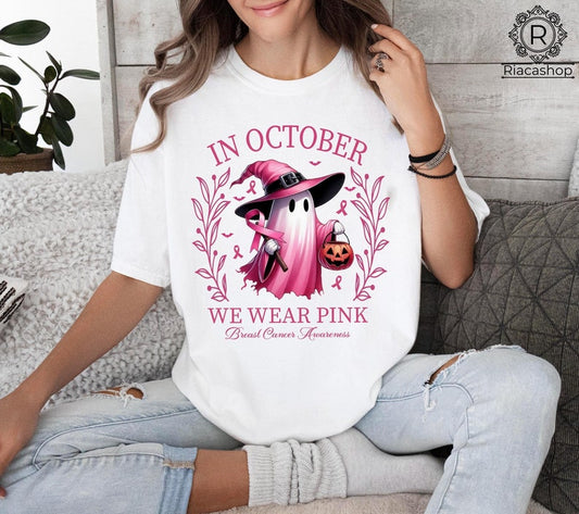 Im Oktober tragen wir Pink – T-Shirt und Hoodie zur Sensibilisierung für Brustkrebs 0924
