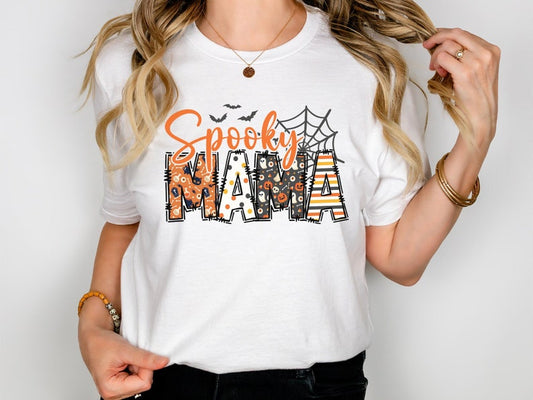 Gruselige Mama Halloween T-Shirt & Hoodie 0924