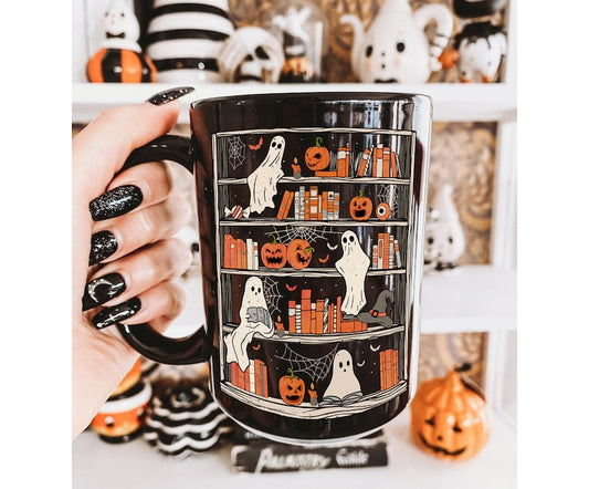 Mug d'Halloween Reading Ghost 0924