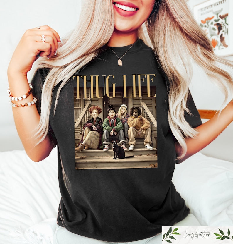 Thug Life Halloween Böse Hexen Halloween T-Shirt & Hoodie 0924