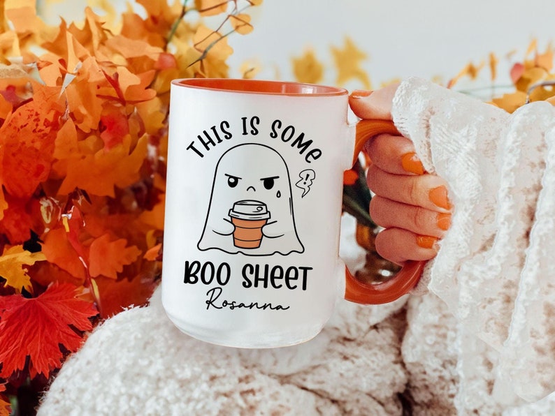 This is Some Boo Sheet Ghost - Personalisierte Halloween-Tasse 0924