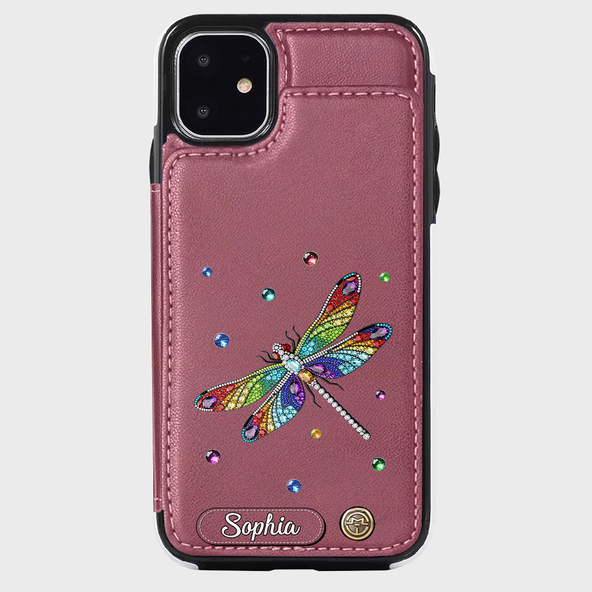 Wunderschöne Libelle – Personalisierte Libellen-Handyhülle