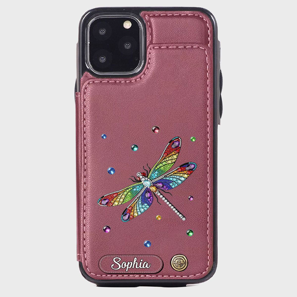 Wunderschöne Libelle – Personalisierte Libellen-Handyhülle