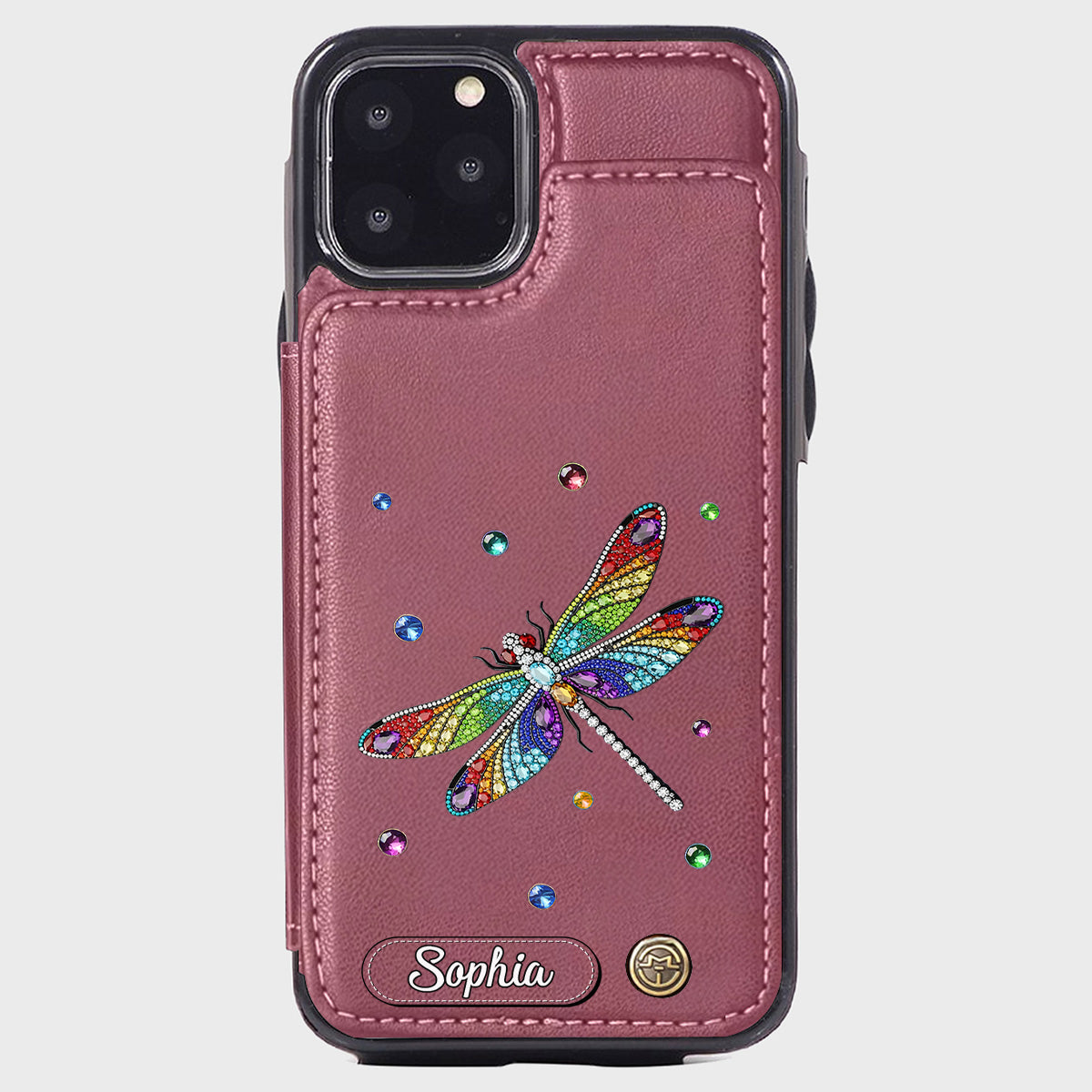 Wunderschöne Libelle – Personalisierte Libellen-Handyhülle