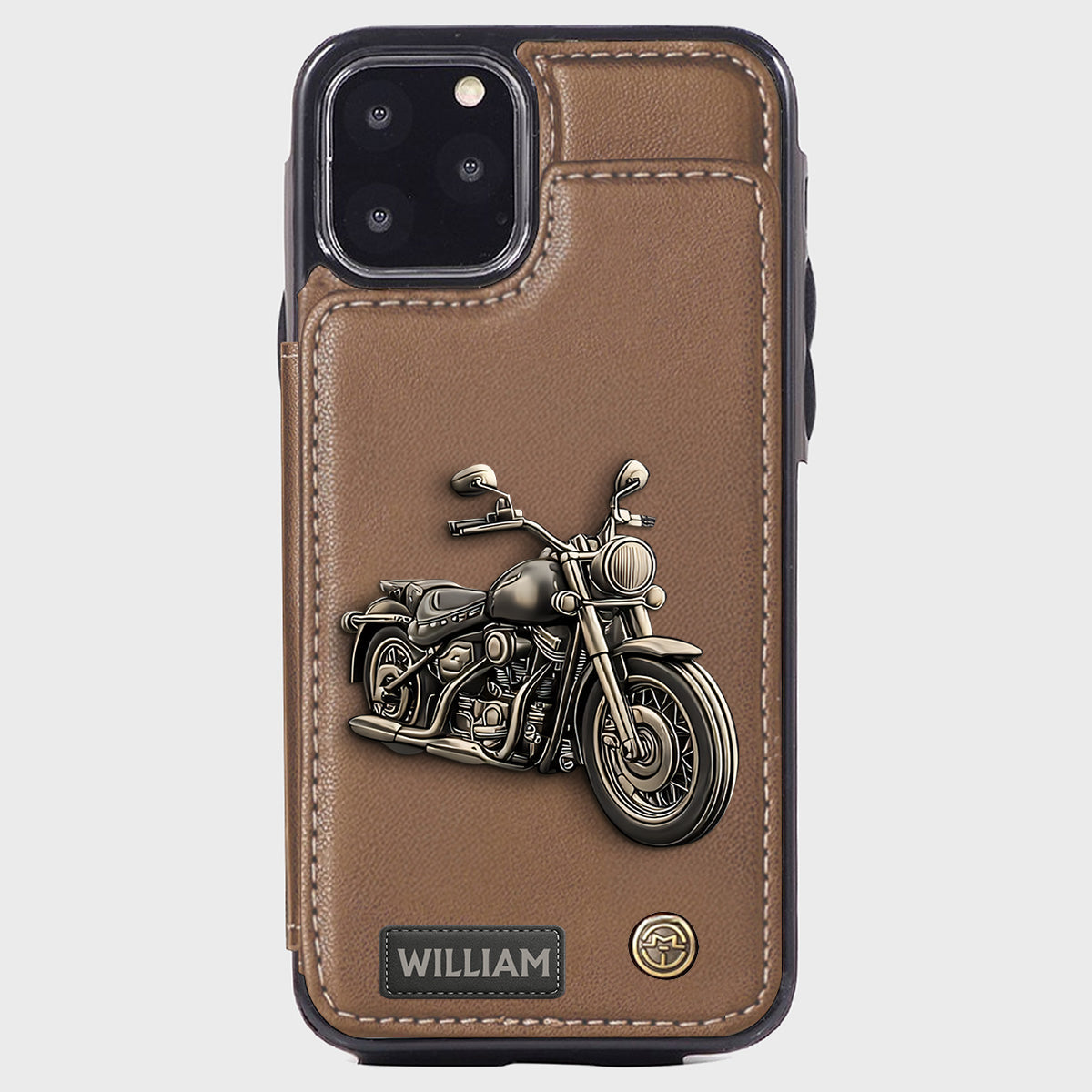 Étui portefeuille personnalisé pour motard passionné
