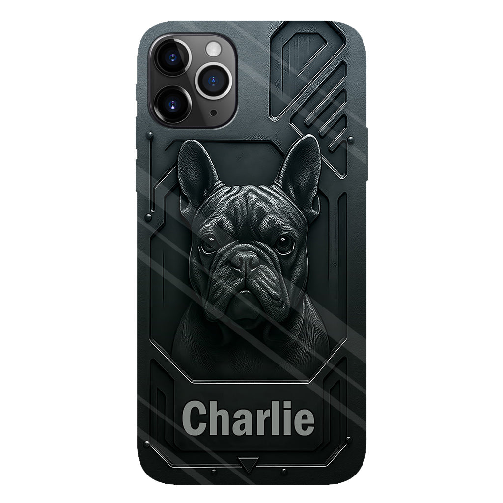 Beste Hundemama/Hundepapa – Personalisierte Handyhülle mit Hundemotiv