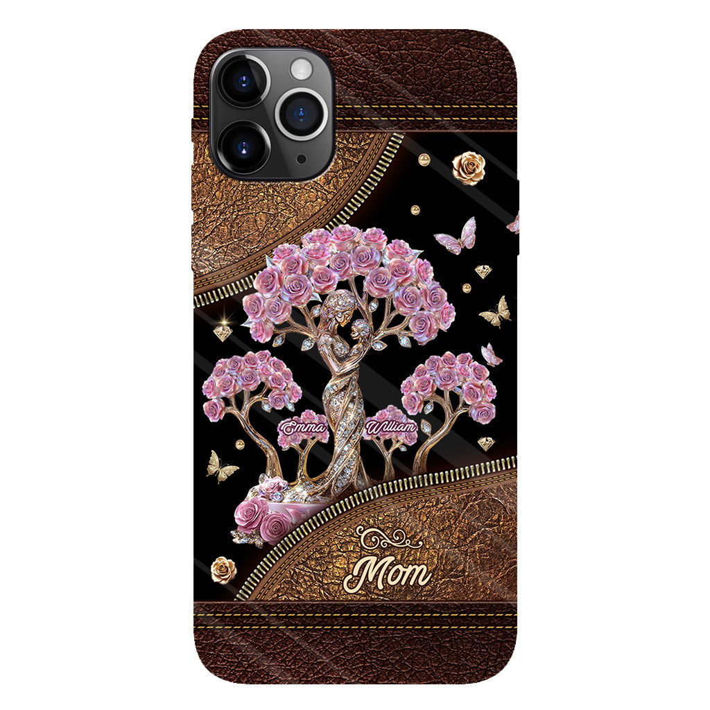 The Love Between Mother And Her Kids - Personalized Mother Full Print Phone Case