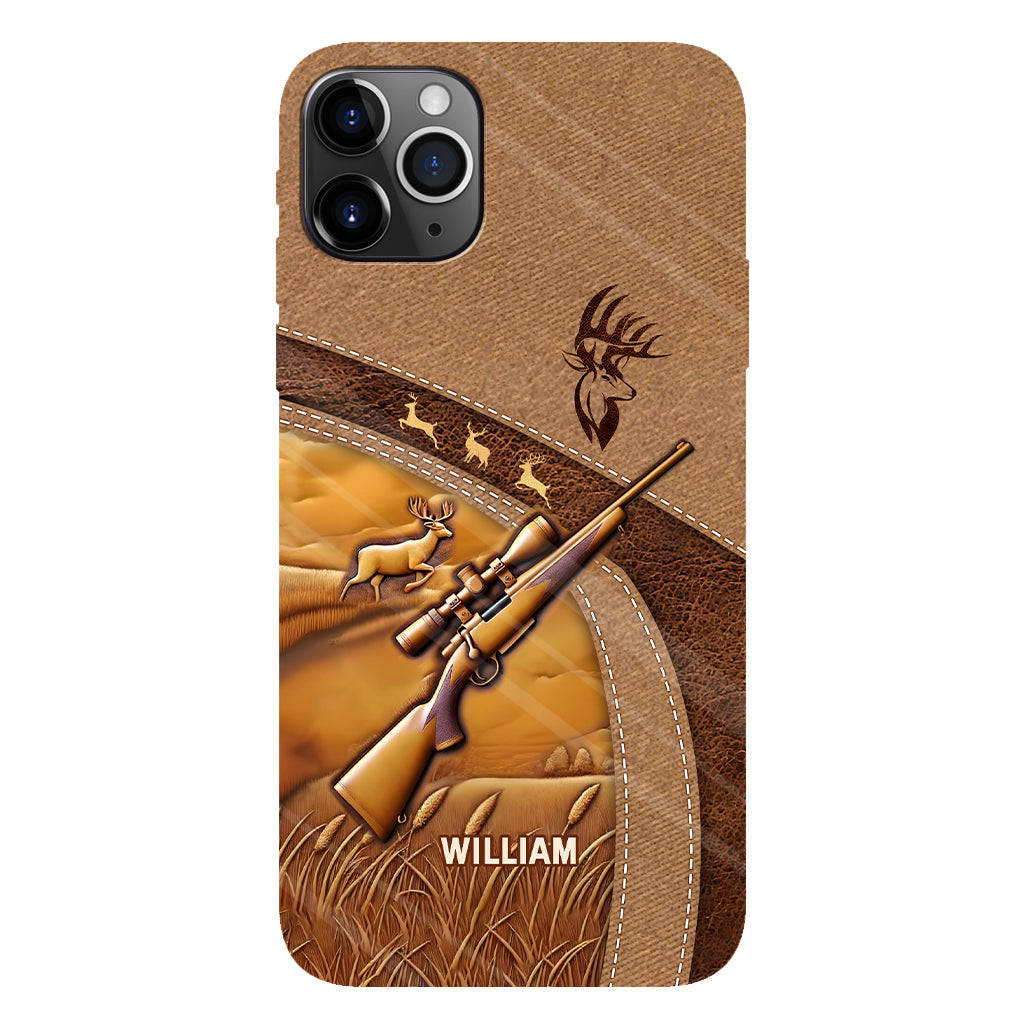 Passionné de chasse - Coque de téléphone personnalisée avec motif intégral sur le thème de la chasse