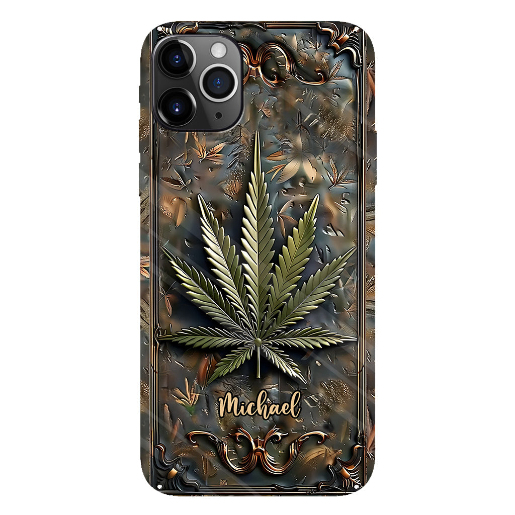 High Life – Personalisierte Handyhülle mit Weed-Motiv