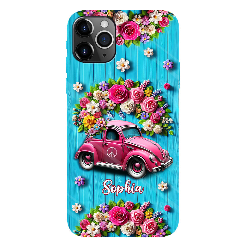 Hippie Soul – Personalisierte Handyhülle mit Hippie-Vollbilddruck
