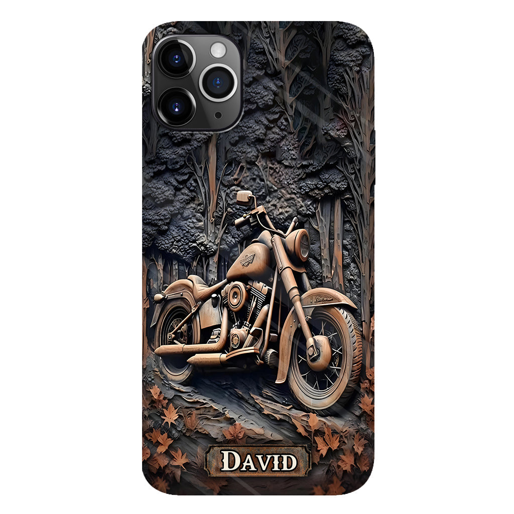 Il est temps de rouler - Coque de téléphone personnalisée pour motard avec impression intégrale