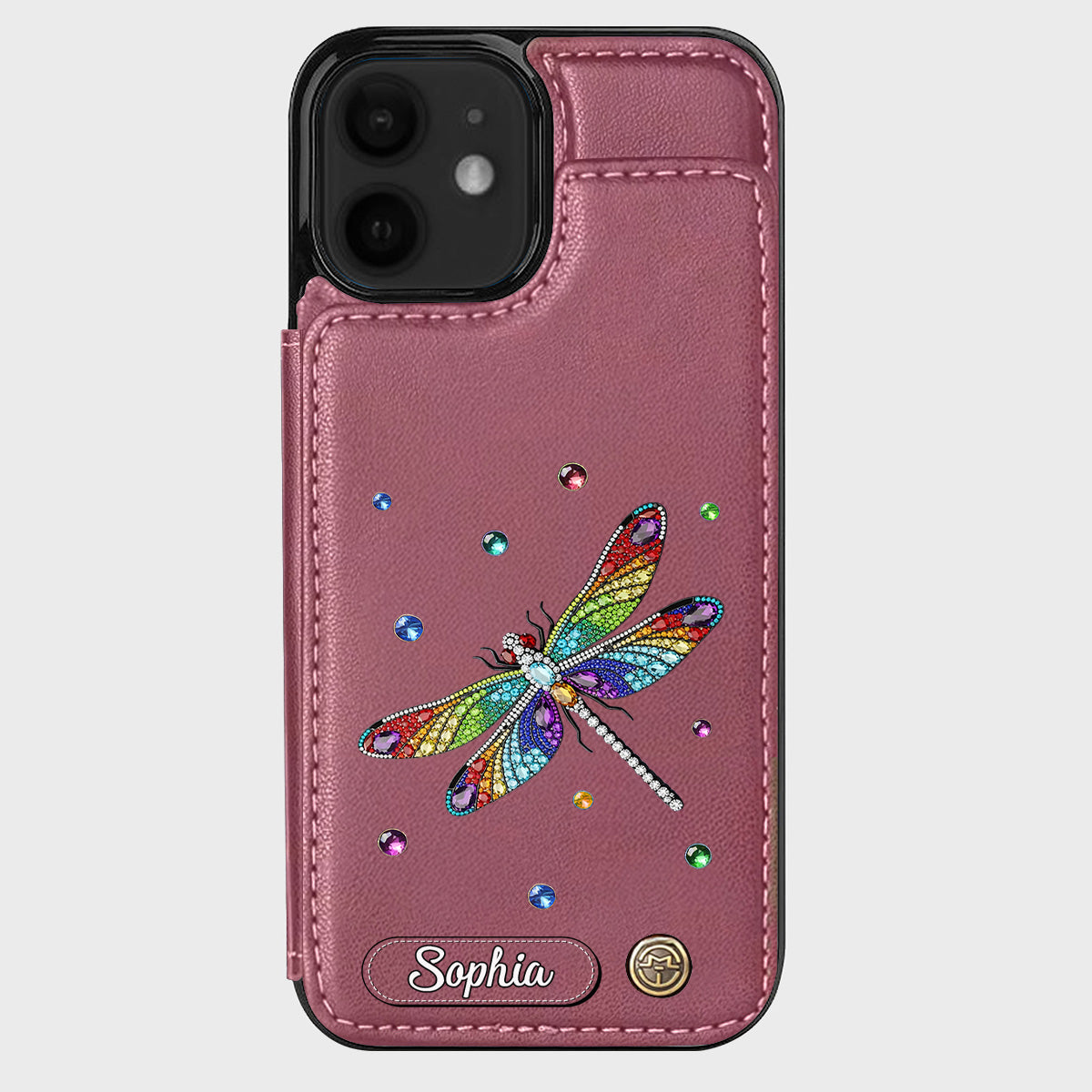 Wunderschöne Libelle – Personalisierte Libellen-Handyhülle