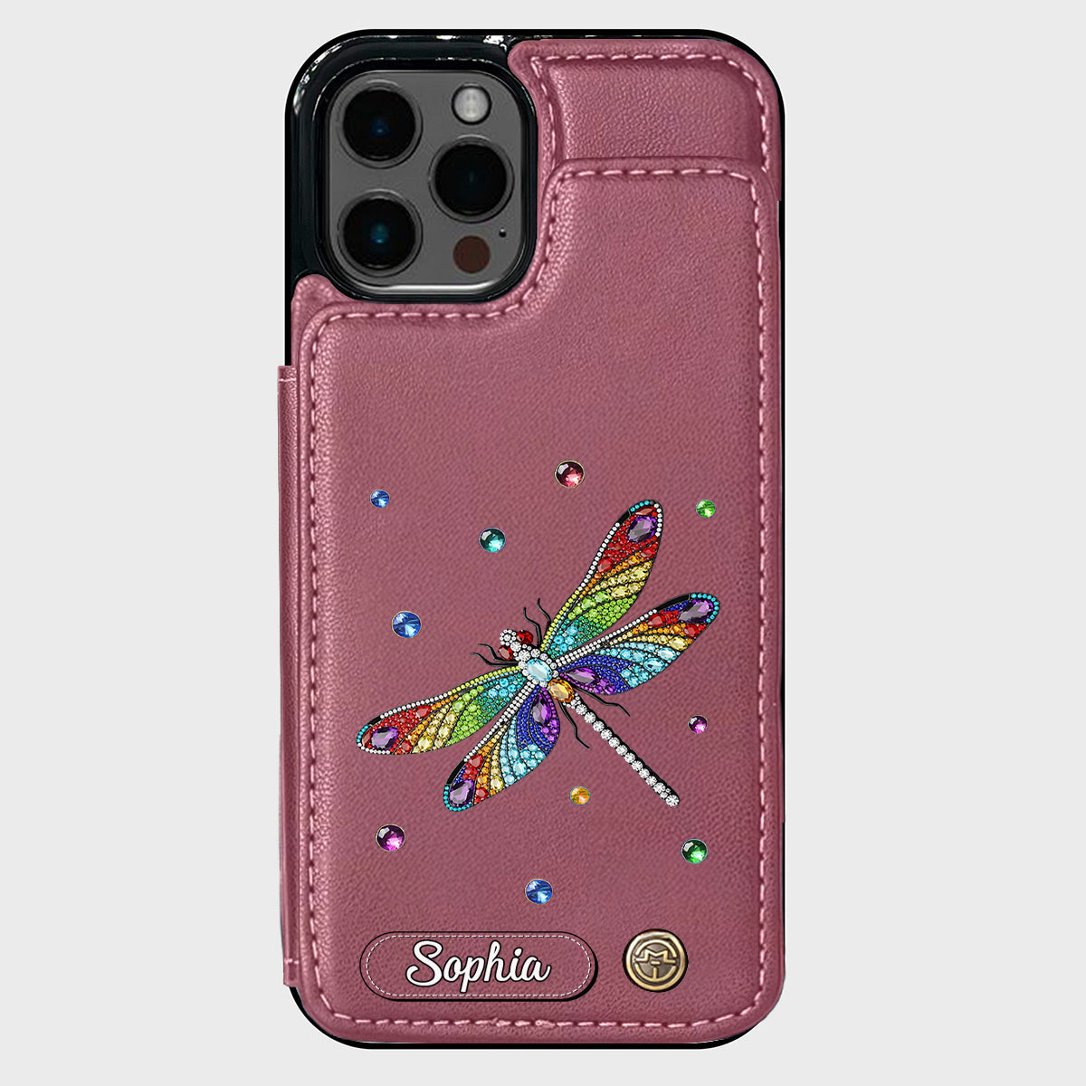 Wunderschöne Libelle – Personalisierte Libellen-Handyhülle