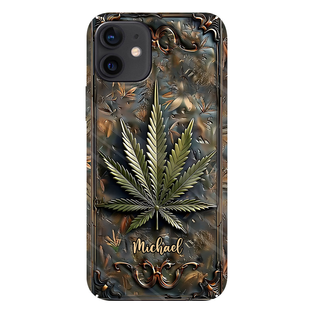 High Life – Personalisierte Handyhülle mit Weed-Motiv