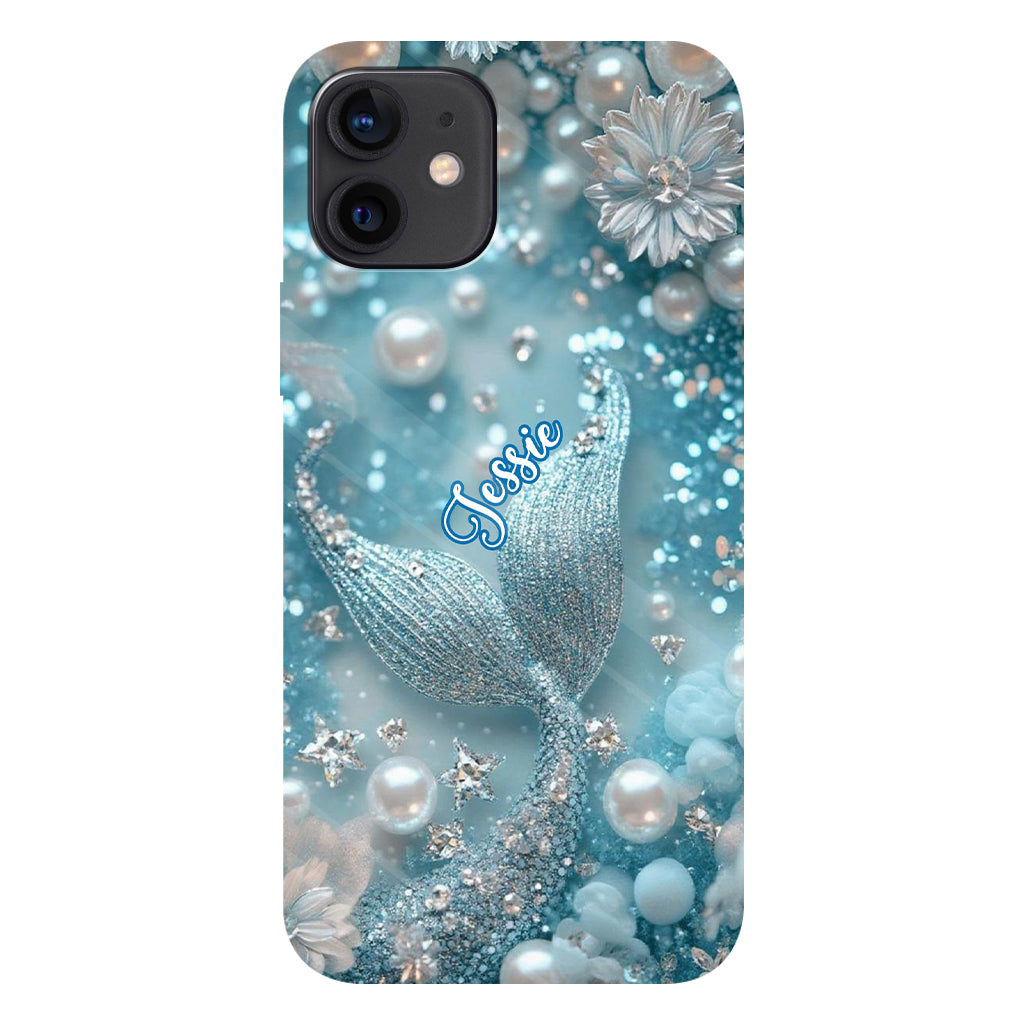 Petite plage salée - Coque de téléphone personnalisée pour amoureux de la mer avec impression intégrale