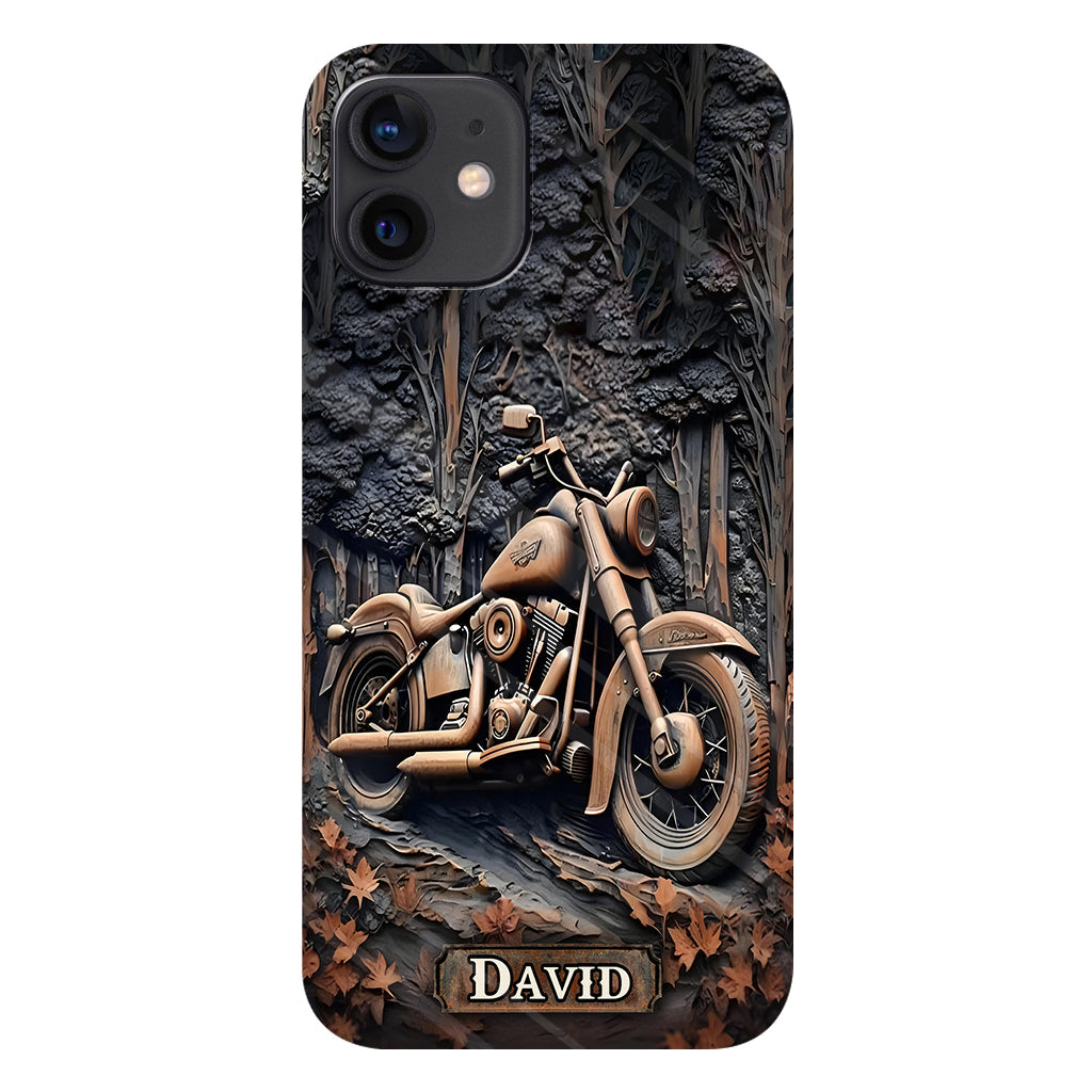 Il est temps de rouler - Coque de téléphone personnalisée pour motard avec impression intégrale