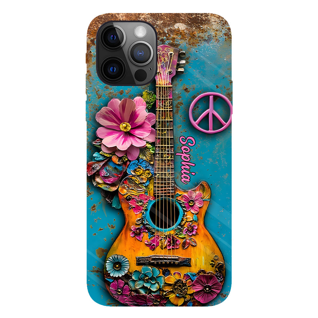 Coque de téléphone personnalisée Hippie Soul - Motif hippie intégral