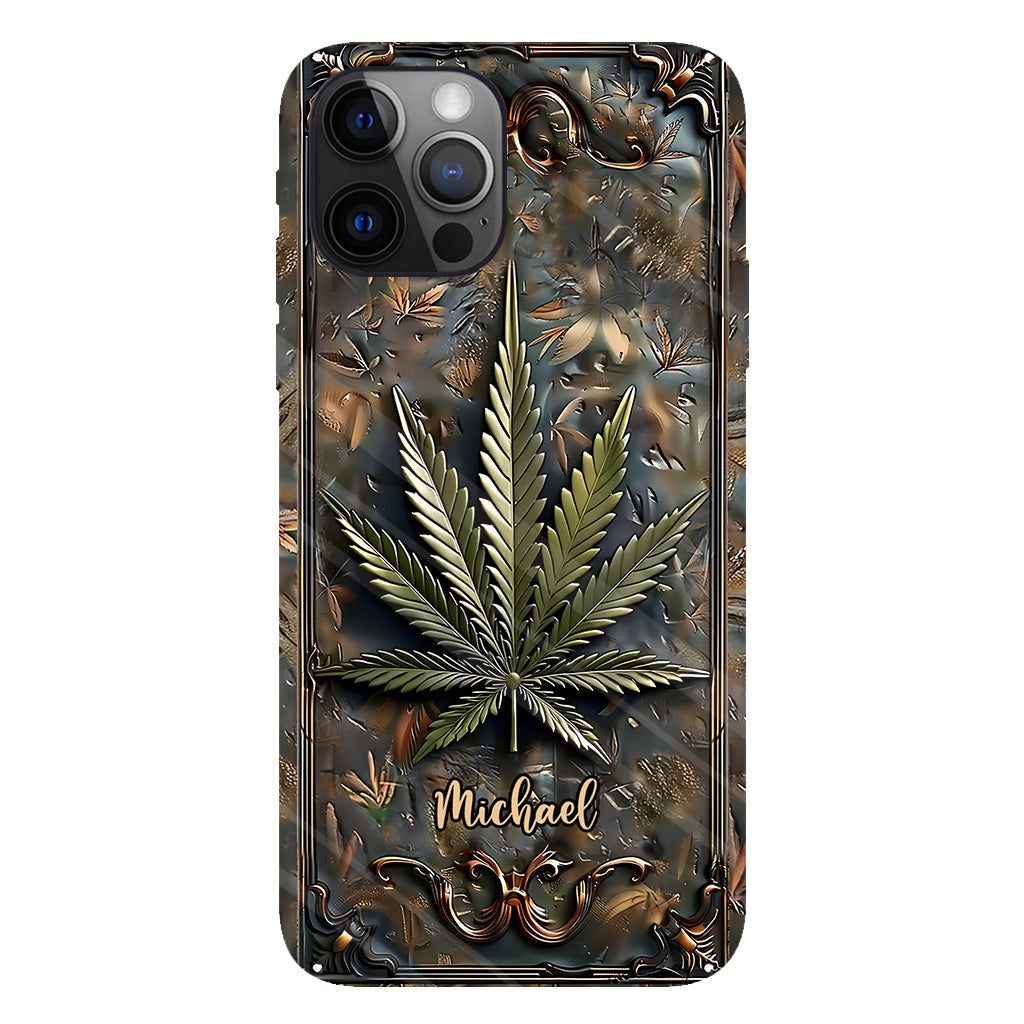 High Life – Personalisierte Handyhülle mit Weed-Motiv