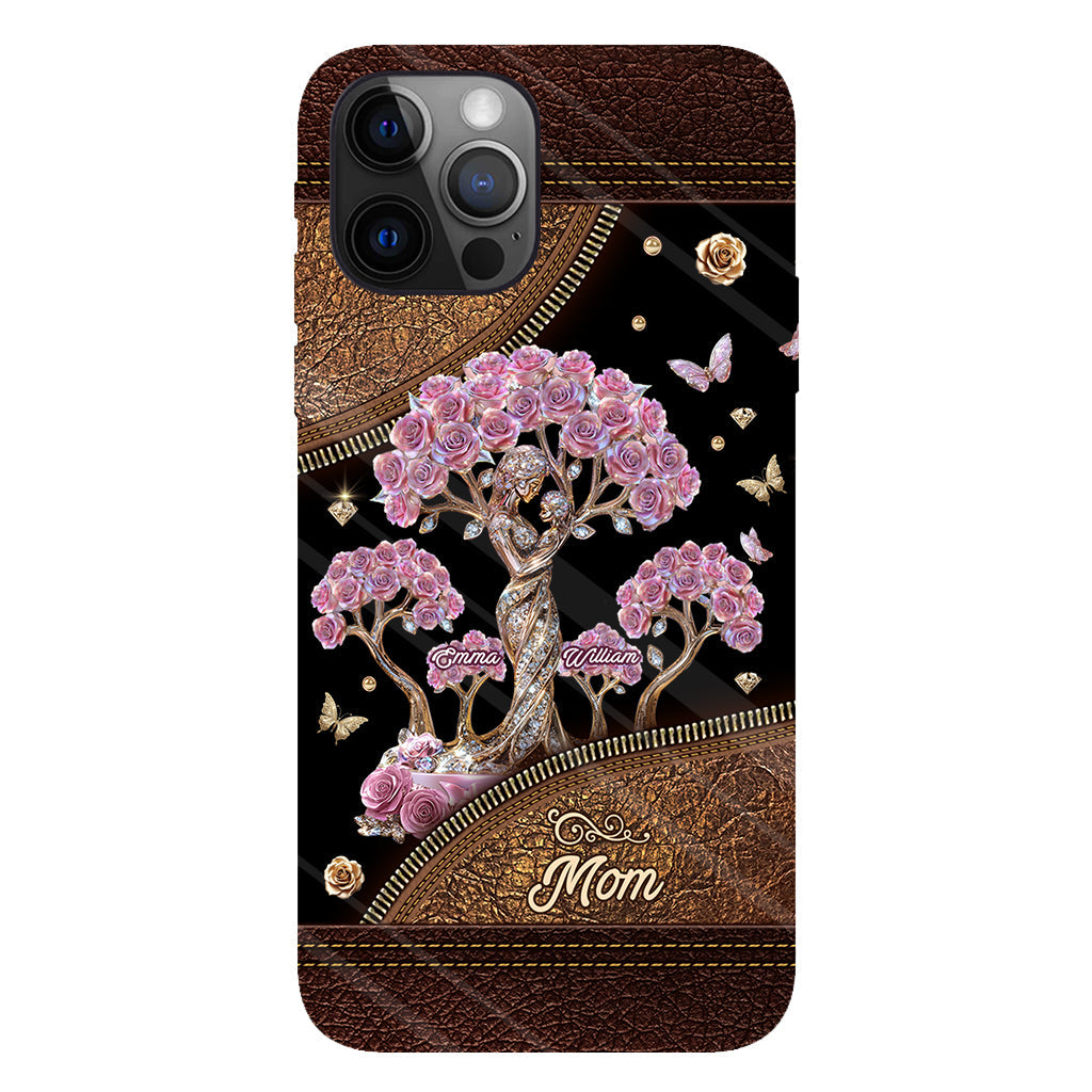 The Love Between Mother And Her Kids - Personalized Mother Full Print Phone Case