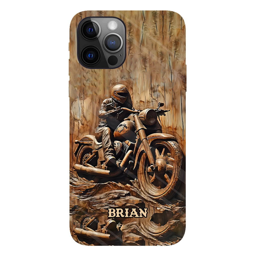 Biker – Personalisierte Handyhülle mit Biker-Motiv und Volldruck