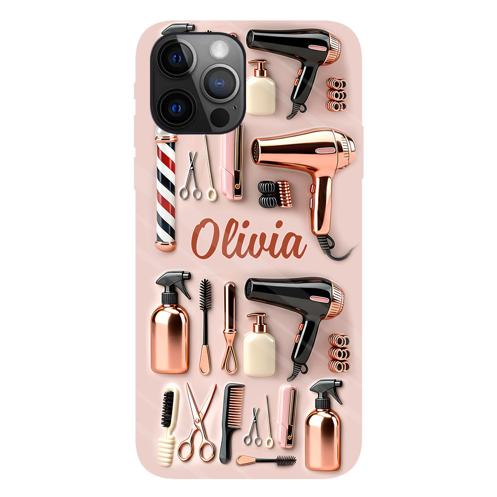 Coiffeur parfait - Coque de téléphone personnalisée avec impression intégrale Coiffeur