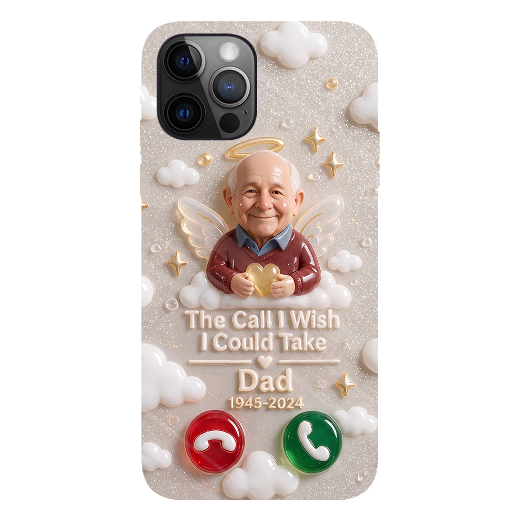 The Call I Wish I Could Take - Personalized Memorial Clear Phone Case