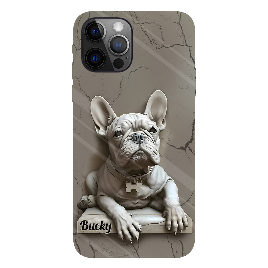 Coque de téléphone personnalisée avec motif bouledogue français - Bouledogue français