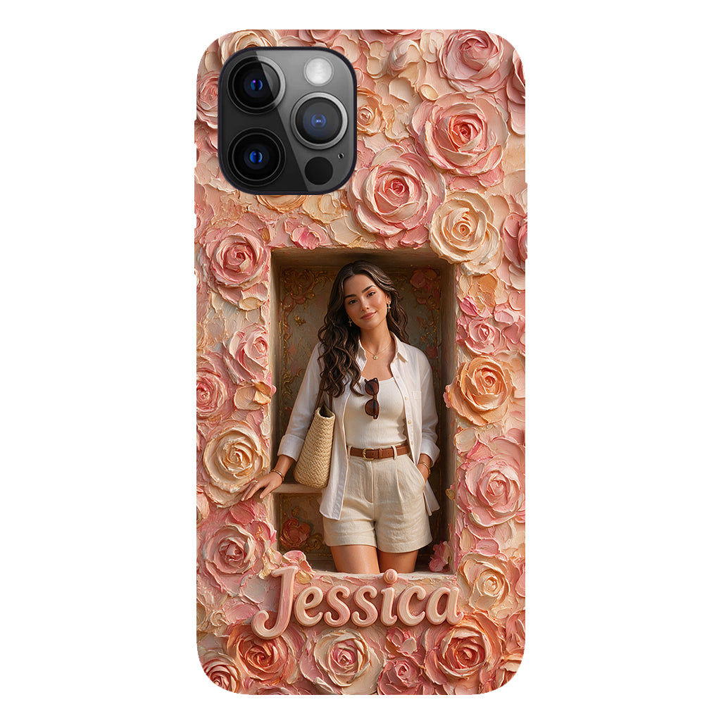 Beautiful Flowers - Personalized Birth Month Flower Full Print Phone Case
