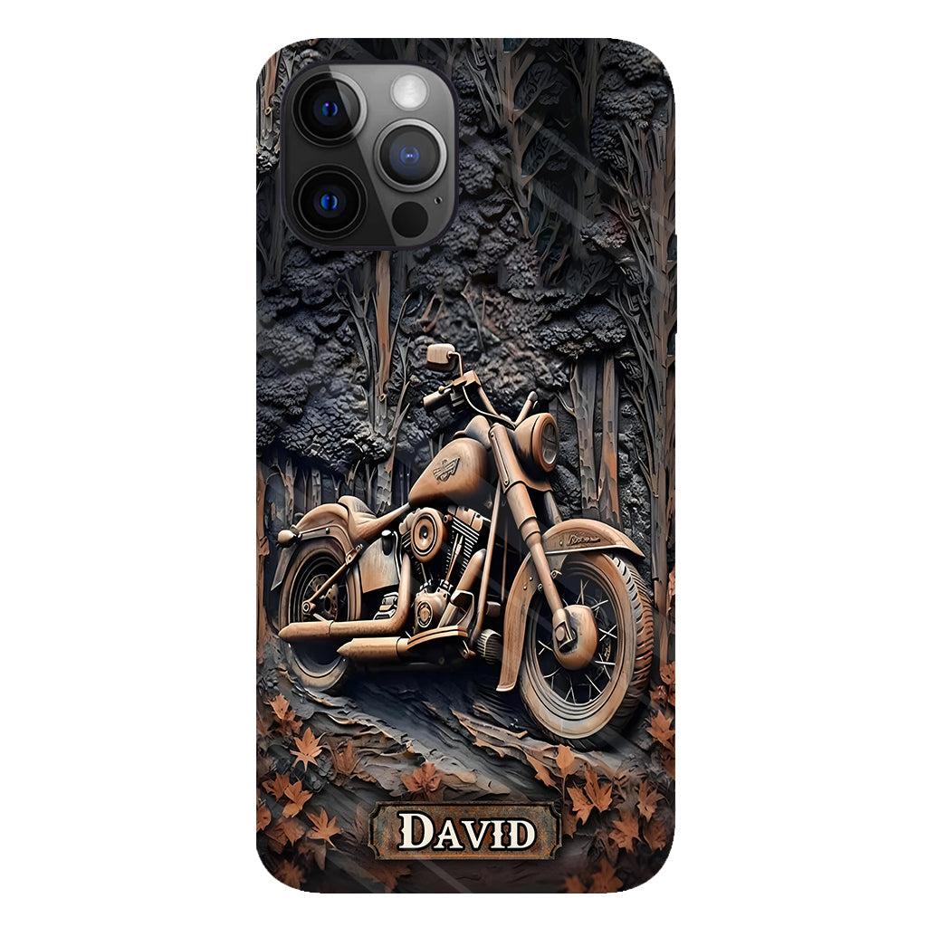 Il est temps de rouler - Coque de téléphone personnalisée pour motard avec impression intégrale