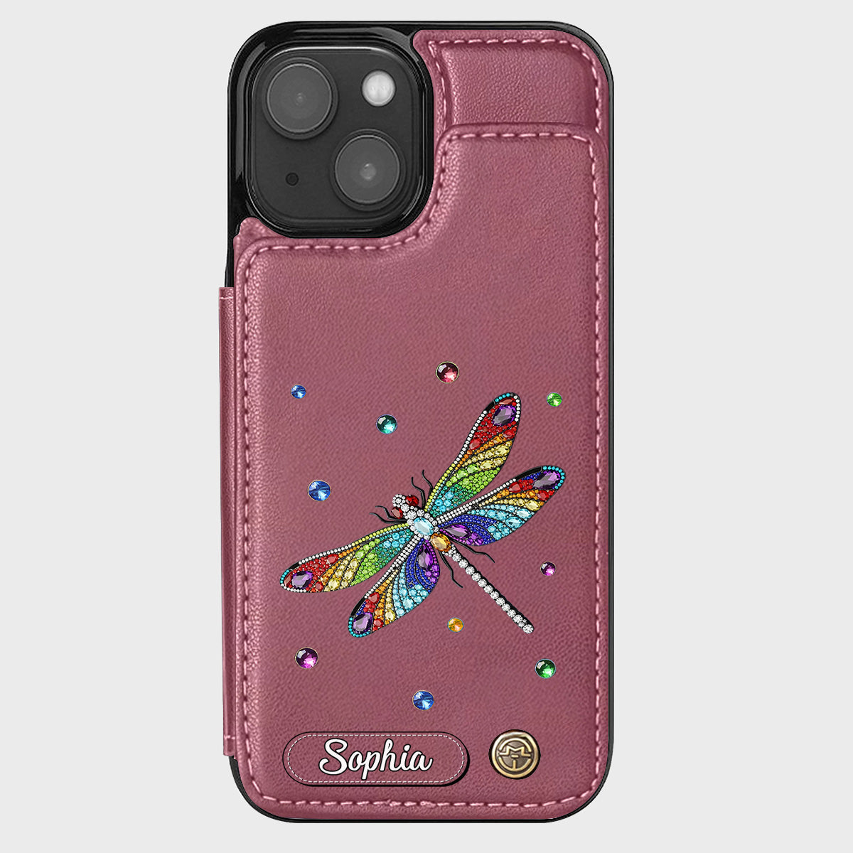 Wunderschöne Libelle – Personalisierte Libellen-Handyhülle